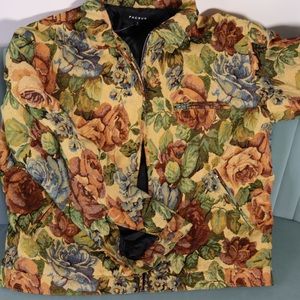 PacSun Jacquard Floral Gas Jacket